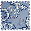 Land & Shore River, Blue Red - Made to Measure Curtains
